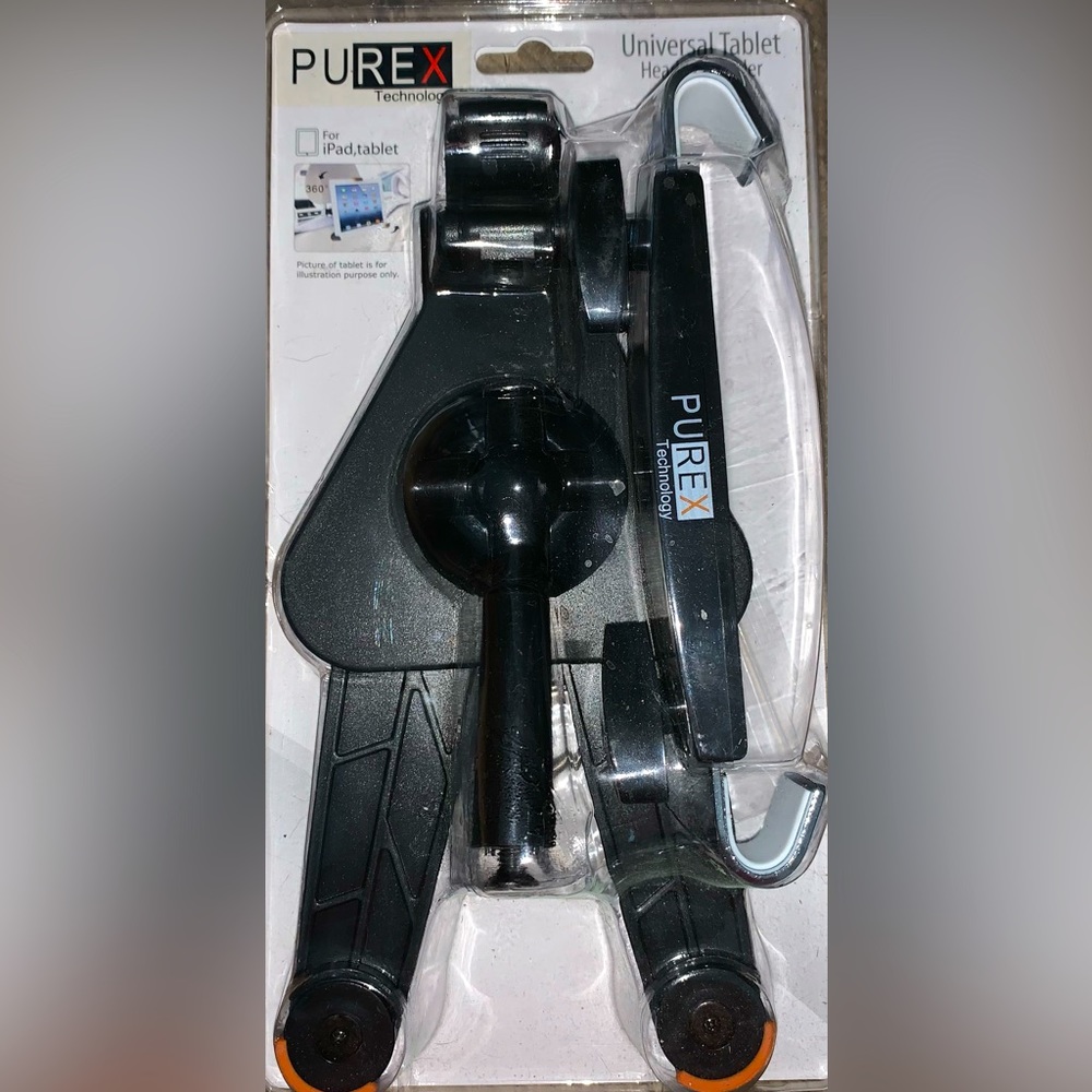 PUREX Technology Universal Tablet Headrest Holder PXP-12
